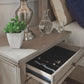 Lettner - Two Drawer Night Stand - Light Gray