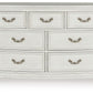 Montelaine - Antique White - Dresser