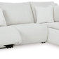 Top Tier - Alloy - 3-Piece Sectional Sofa With RAF Press Back Chaise