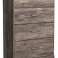 Ralinksi - Four Drawer Chest - Gray