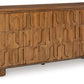 Gadburg - Medium Brown - Accent Cabinet