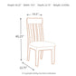 Ralene - Medium Brown - Dining UPH Side Chair (Set of 2)