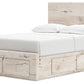 Lawroy - Panel Bed With Storage