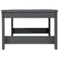 Amora - Charcoal Gray - Rectangular Cocktail Table