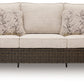 Monterey Point - Sofa With Cushion - Dark Brown