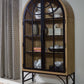 Gwenwich - Natural / Black - Accent Cabinet