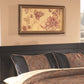 Huey - Black - Queen Sleigh Headboard