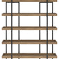 Montia - Light Brown - Bookcase