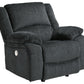 Draycoll - Slate - Power Rocker Recliner - Fabric