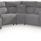 Modmax II - Reclining Sectional - Salt And Pepper
