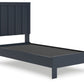 Simmenfort - Platform Bed With Panel Headboard