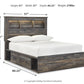 Drystan - Panel Bookcase Bed