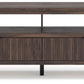 Cadmori - Extra Large TV Stand - Brown