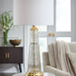 Bakersboro - Clear / Gold Finish - Glass Table Lamp