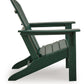 Sundown Shores - Green - Adirondack Chair