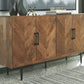 Prattville - Brown - Accent Cabinet