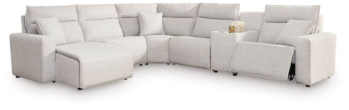 Modmax II - Reclining Sectional - Stone