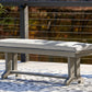 Visola - Gray - Bench With Cushion