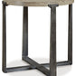 Dalenville - Round End Table - Gray