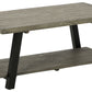 Brennegan - Gray / Black - Rectangular Cocktail Table