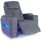 Studio Cave - Power Recliner - Steel