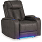 Feazada - Power Recliner With Adj Headrest