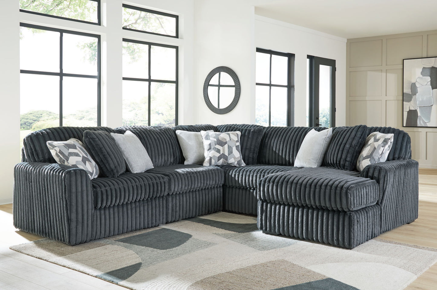 Midnight-Madness - Sectional - Fraser Furniture & Mattresses