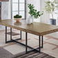 Tomtyn - Light Brown - Rectangular Dining Room Extension Table