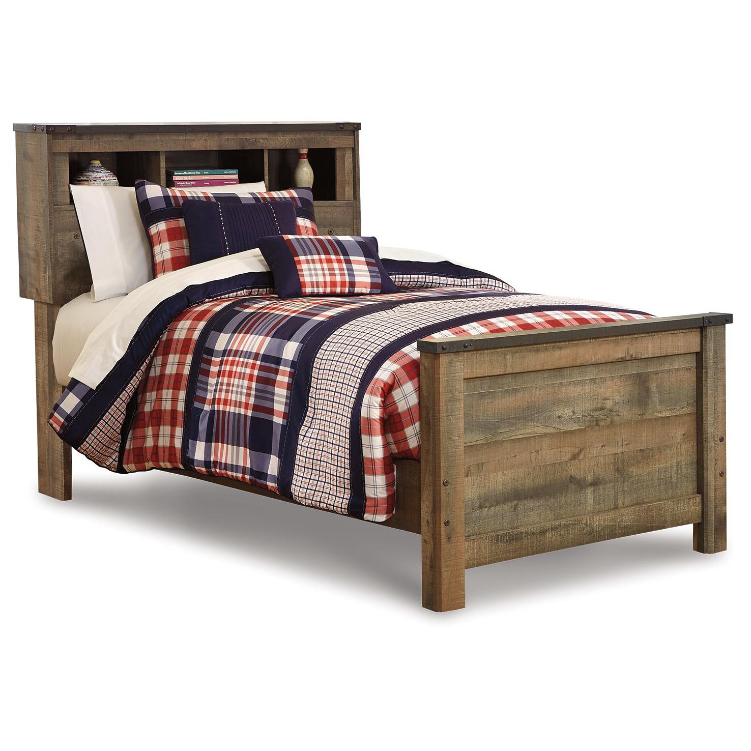 Trinell - Bookcase Bed