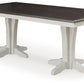 Darborn - Gray / Brown - Dining Table