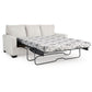 Rannis - Snow - Queen Sofa Sleeper - Fabric