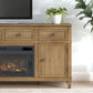 Sharlance - 81" TV Stand With Electric Fireplace
