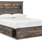 Drystan - Panel Bookcase Bed