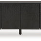 Farrelmore - Black - Accent Cabinet