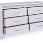 Jarlee - White - Dresser