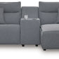 Modmax II - Reclining Sectional - Salt And Pepper