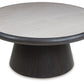 Bracken - Round Cocktail Table - French Black