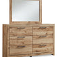 Hyanna - Dresser, Mirror - Tan