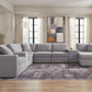 Modmax - U-Shaped Sectional - Granite