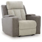 WhipLash - Power Recliner With Adj Headrest - Sisal