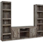 Wynnlow - 3-Piece Entertainment Center - Gray
