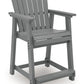Sanctuary Beach - Barstool (Set of 2) - Dark Gray