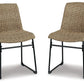Amaris - Chair (Set of 2) - Brown / Black