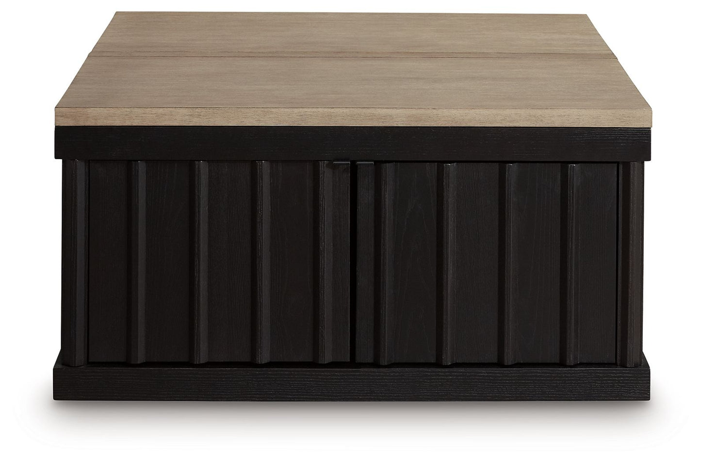 Rylandyn - Lift Top Cocktail Table - Black / Light Brown - Fraser Furniture & Mattresses