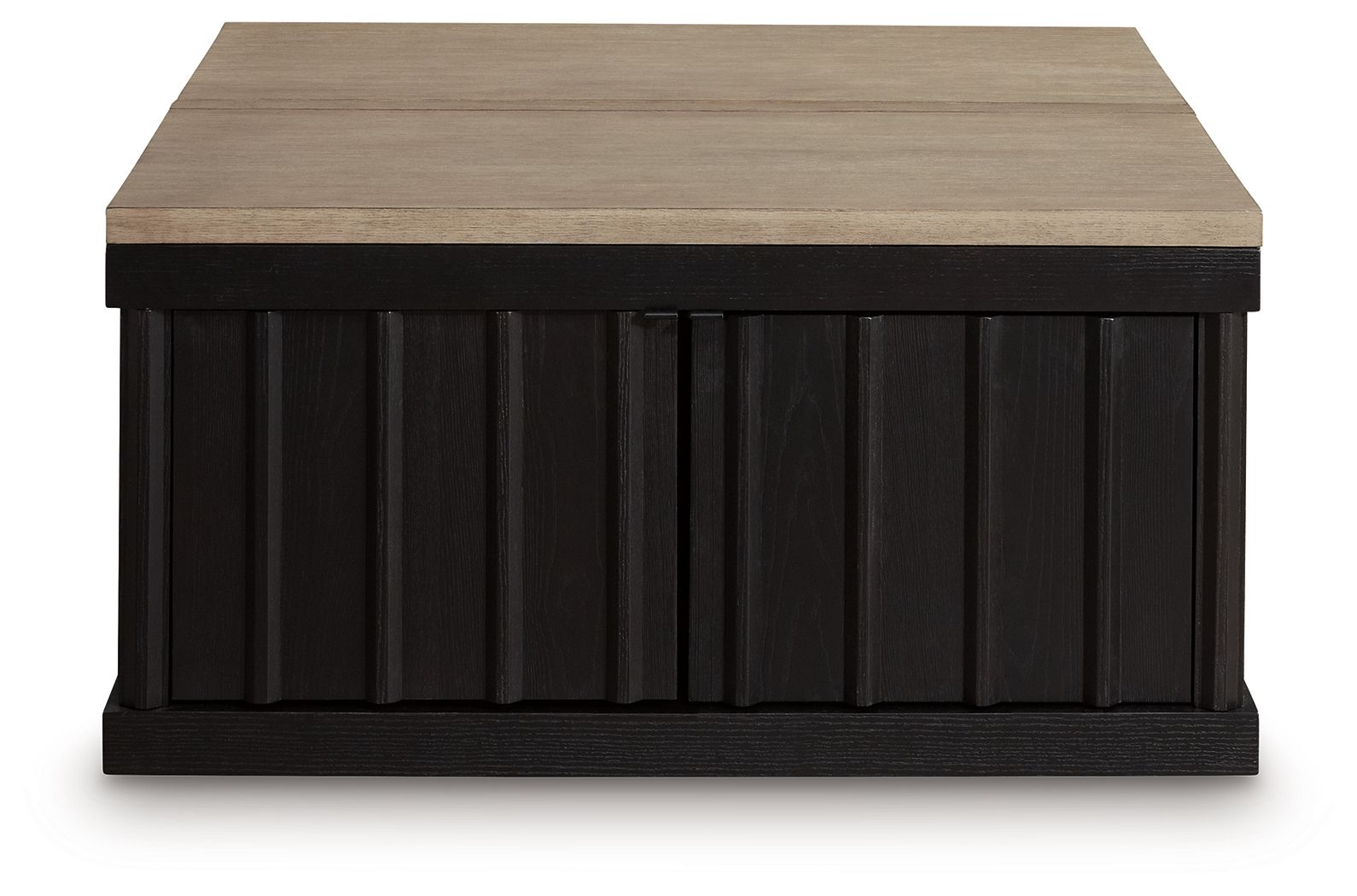 Rylandyn - Lift Top Cocktail Table - Black / Light Brown - Fraser Furniture & Mattresses