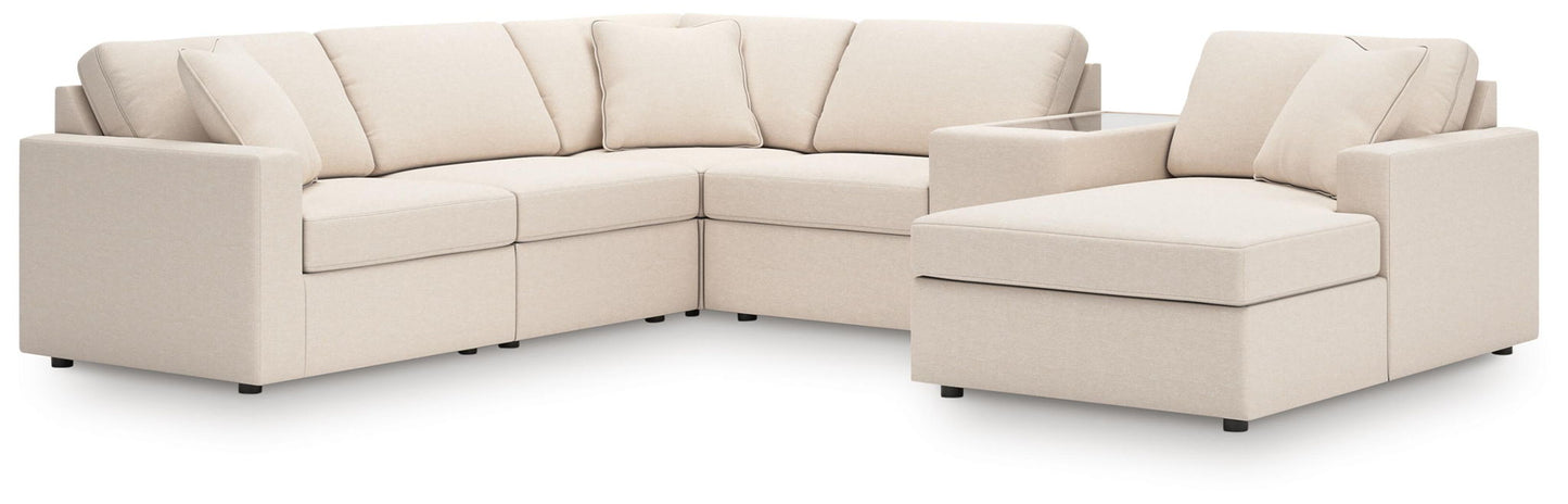 Modmax - U-Shaped Sectional - Oyster