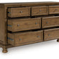 Feddinger - Medium Brown - Dresser