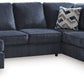 Albar Place - Sectional With Ottoman