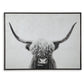 Pancho - Black / White - Wall Art