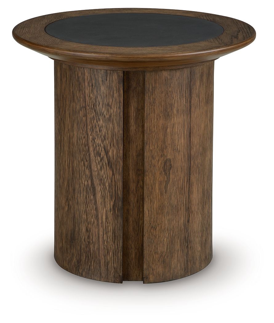 Dontayne - Round Table - Fraser Furniture & Mattresses